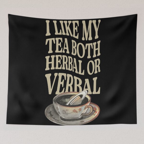 Item preview, Herbal or Verbal Tea designed and sold by Goth-It-Covered.