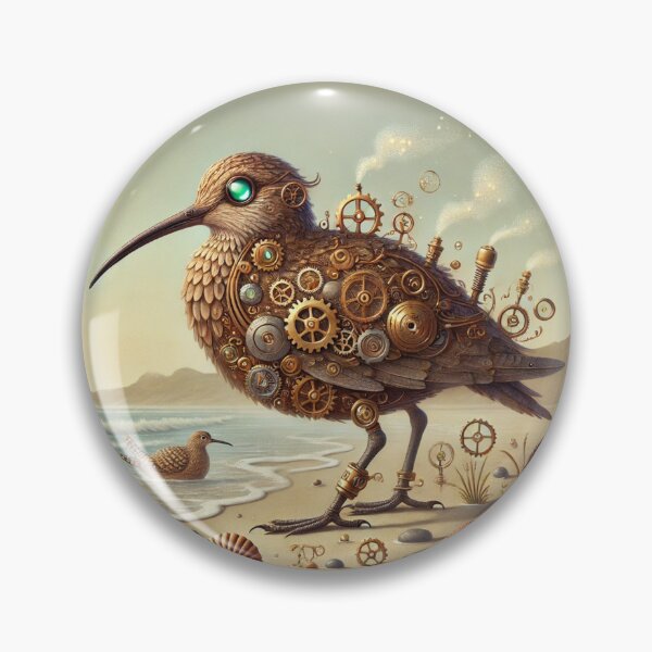 Item preview, Steampunk Whimbrel designed and sold by Sillytoe.