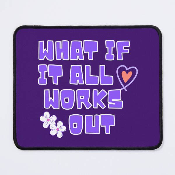 Item preview, What if it all works out Sticker funny Laptop, Mental Health Sticker designed and sold by cizito.