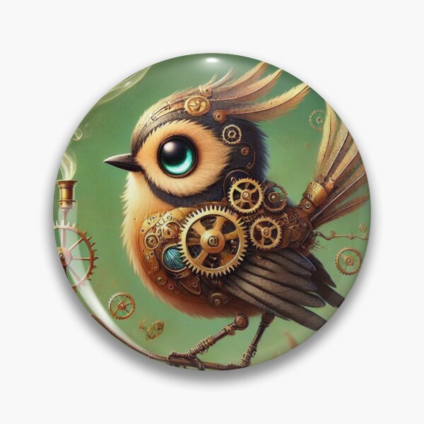 Item preview, Steampunk Whinchat designed and sold by Sillytoe.