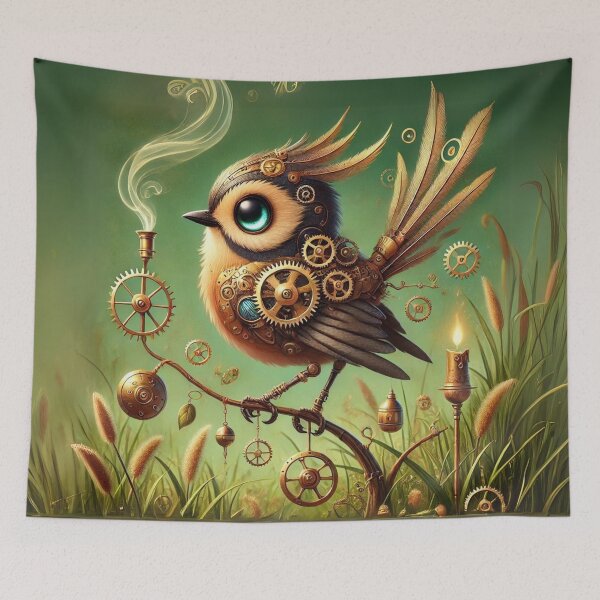 Item preview, Steampunk Whinchat designed and sold by Sillytoe.
