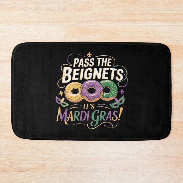 Item preview, Pass the Beignets - Mardi Gras Celebration Design designed and sold by love3617.
