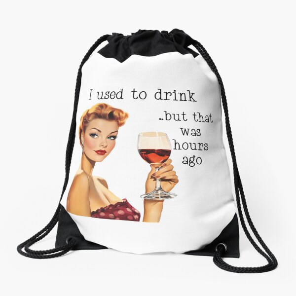 Item preview, I Used to Drink Retro Housewife designed and sold by ColorFlowArt.