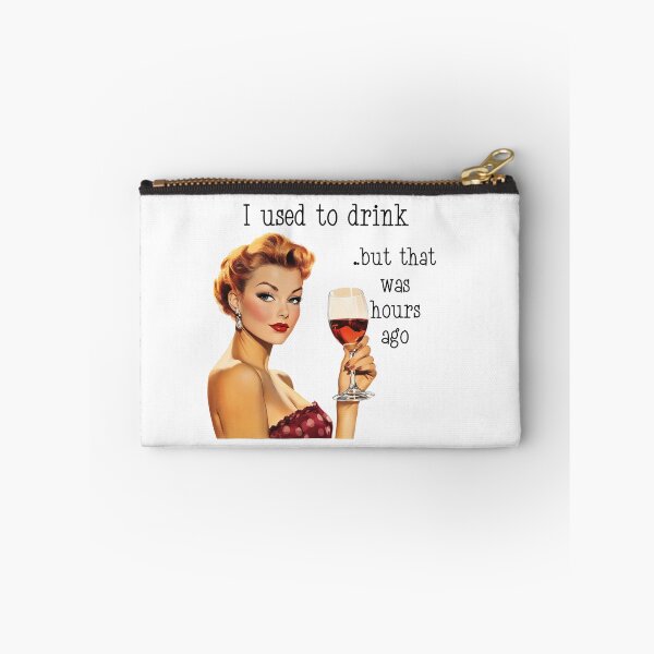 Item preview, I Used to Drink Retro Housewife designed and sold by ColorFlowArt.
