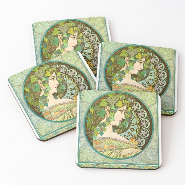 Item preview, Alfons Mucha - Carnation designed and sold by irynaartbyim.