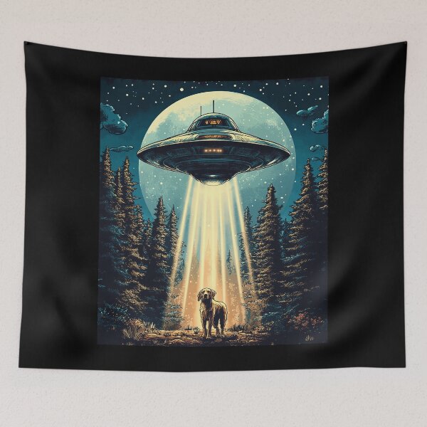 Item preview, Intergalactic Encounter: The Chosen One Dog Lover Gift designed and sold by Golden-Heaven.
