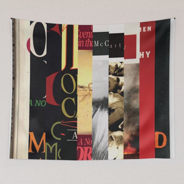 Item preview, Cormac McCarthy - Abstract Book Cover Print - Literary Gift designed and sold by Mr Mustard Prints.
