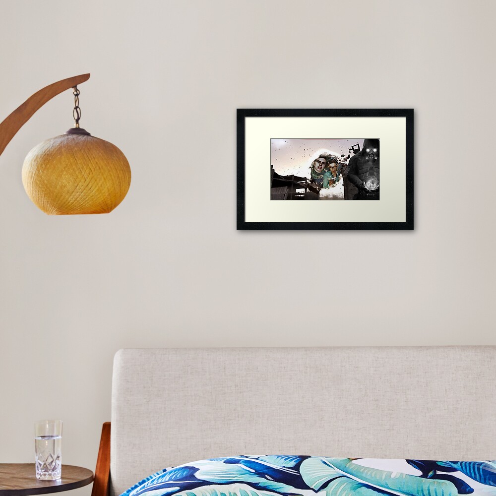 Item preview, Gerahmter Kunstdruck designed and sold by PatrickSteel.