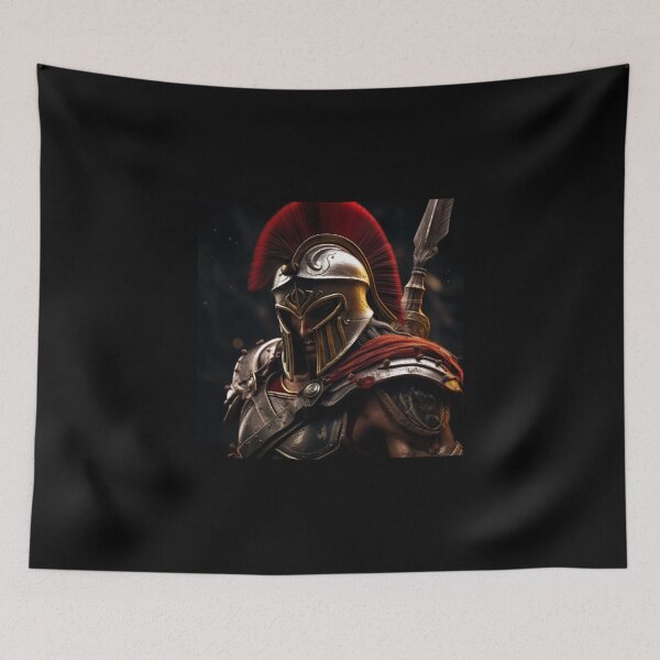 Item preview, Ancient greek warrior spartan designed and sold by SMARTKIT  DESIGNAGENCY.