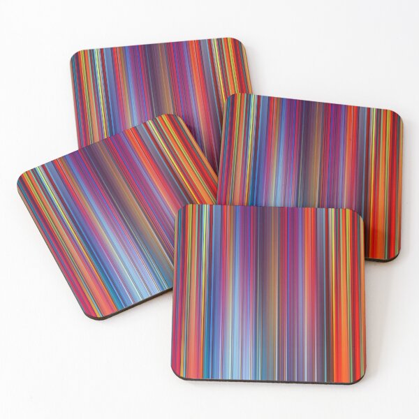 Item preview, Spectrum Lines: Vertical Rainbow Motion Art designed and sold by Patternair.