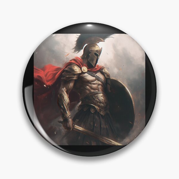 Item preview, Ancient greek warrior spartan designed and sold by SMARTKIT  DESIGNAGENCY.