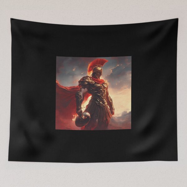 Item preview, Ancient greek warrior spartan designed and sold by SMARTKIT  DESIGNAGENCY.
