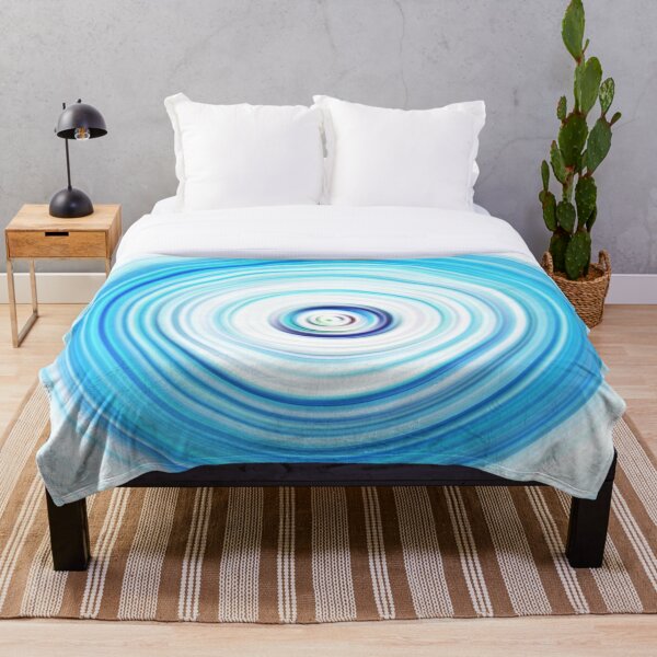 Item preview, Ice Vortex: Blue Spiral Motion Art designed and sold by Patternair.