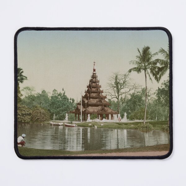 Item preview, Pagoda in Calcutta  designed and sold by 19th Century in Color.