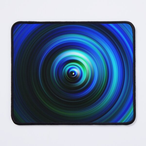 Artikelvorschau, Deep Space: Dunkelblaue Spiralgalaxie-Kunst entworfen und verkauft von Patternair.