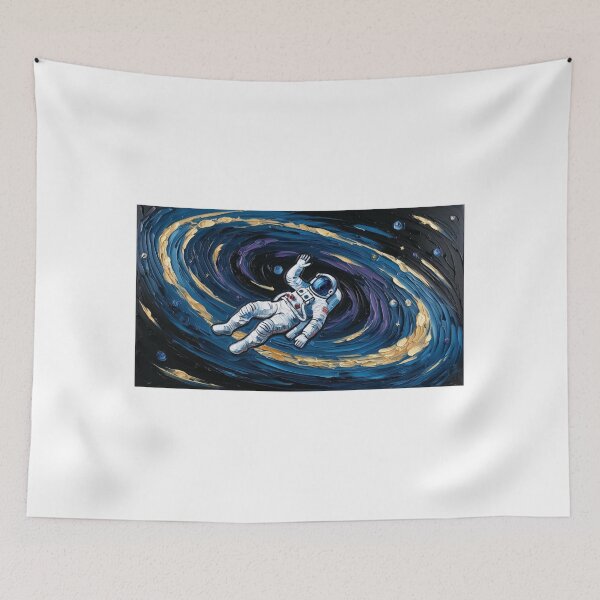 Item preview, An astronaut floating in space  designed and sold by EtCreative.