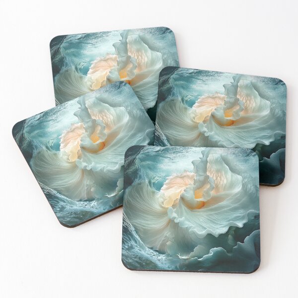 Item preview, Beautiful, delicate waves and underwater bubbles designed and sold by DameArte.