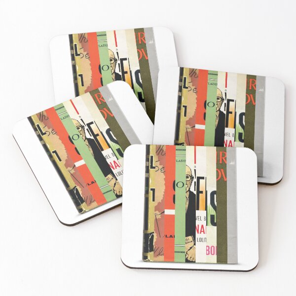 Item preview, Vladimir Nabokov - Abstract Book Cover Print - Literary Gift designed and sold by Mr Mustard Prints.