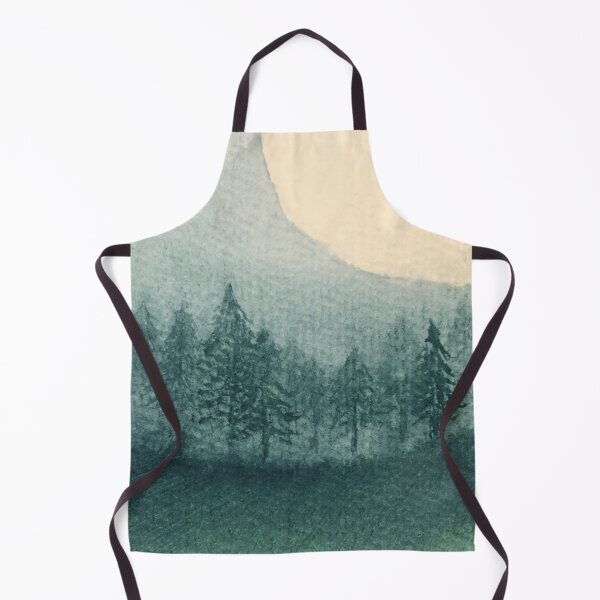 Item preview, Moonlit Alpine Forest designed and sold by Dianna Hardy Art.
