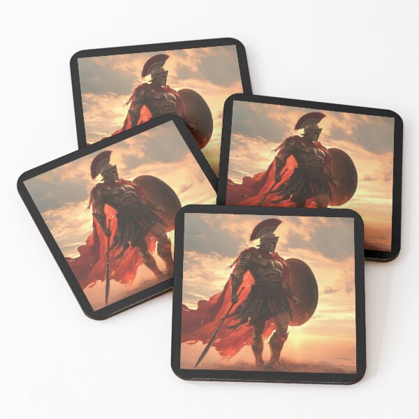 Item preview, Ancient greek warrior spartan designed and sold by SMARTKIT  DESIGNAGENCY.