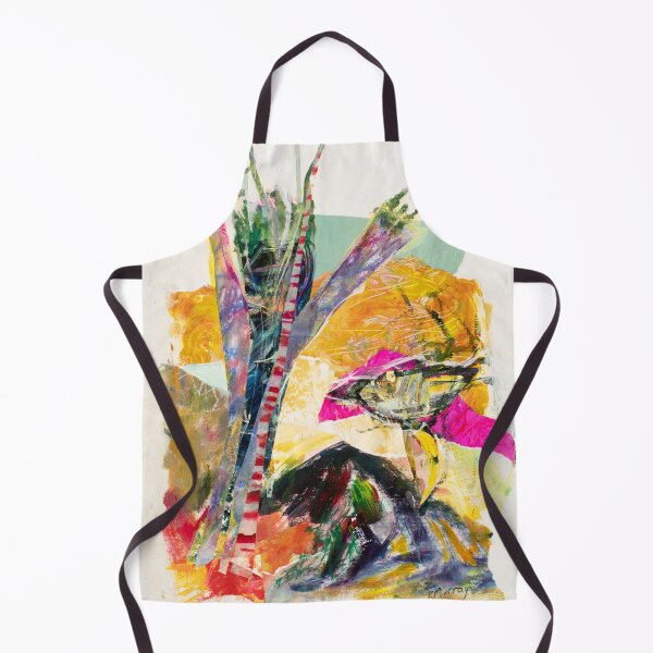 Item preview, Gold and Pink Bird walking  designed and sold by Kolorprints.