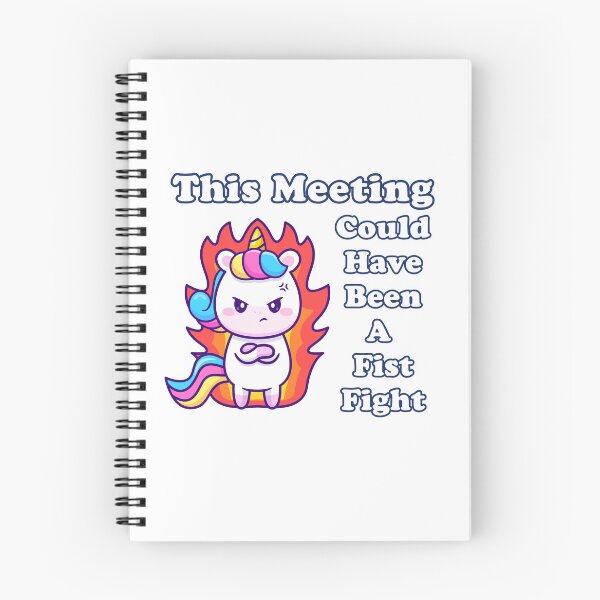 Item preview, This Meeting Could have been a Fist Fight - Mad Unicorn designed and sold by WigOutlet.