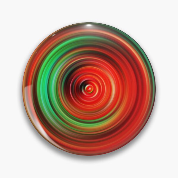 Artikelvorschau, Waldbrand: Rot-Grün-Spiral-Bewegungskunst entworfen und verkauft von Patternair.