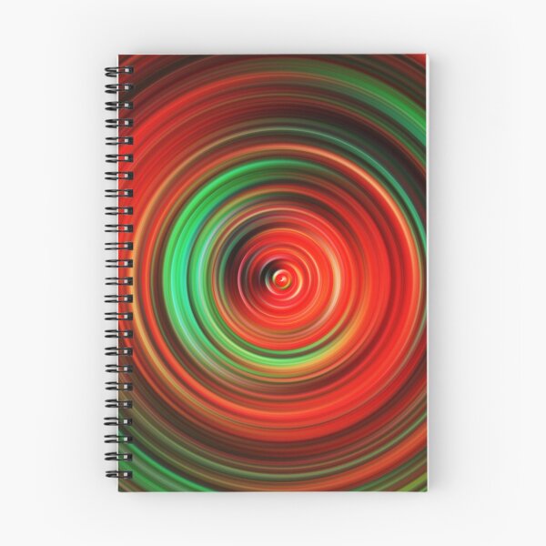 Item preview, Forest Fire: Red Green Spiral Motion Art designed and sold by Patternair.