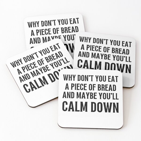 Item preview, Why Don't You Eat A Piece Of Bread . . . - Reality Check: Iconic Reality TV Quips Tee Collection designed and sold by Varlo.