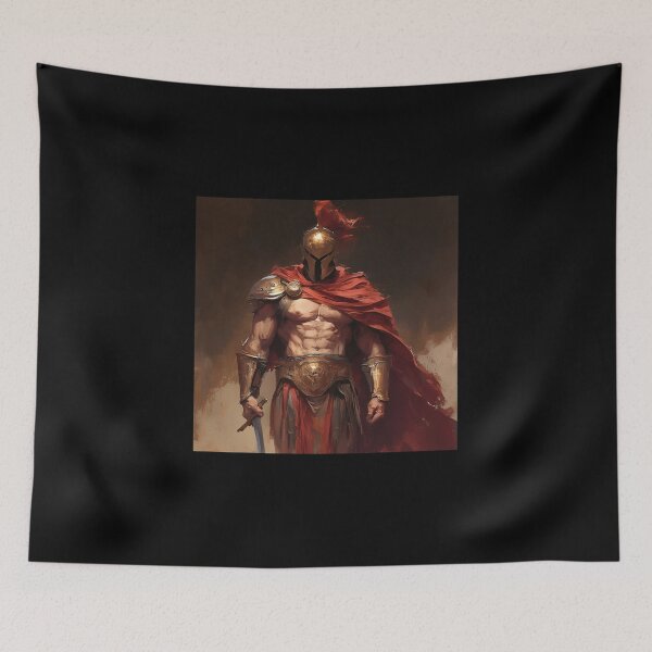 Item preview, Ancient greek warrior spartan designed and sold by SMARTKIT  DESIGNAGENCY.