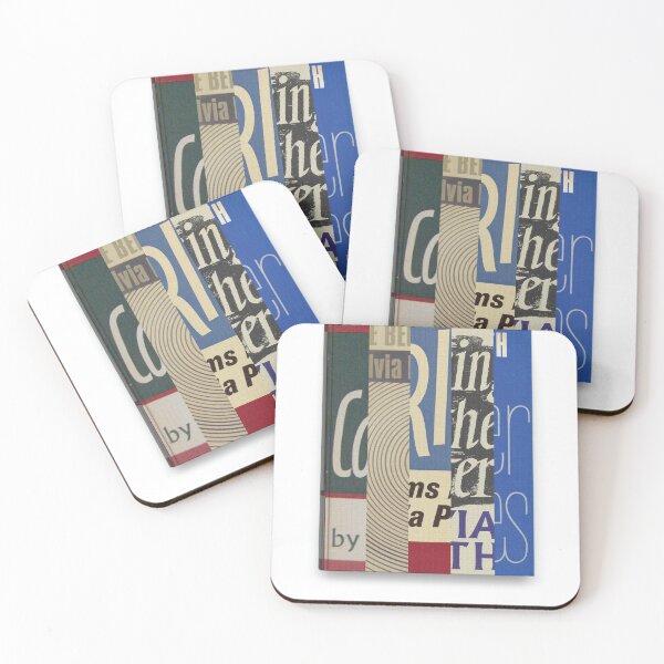 Item preview, Sylvia Plath - Abstract Book Cover Print - Literary Gift designed and sold by Mr Mustard Prints.