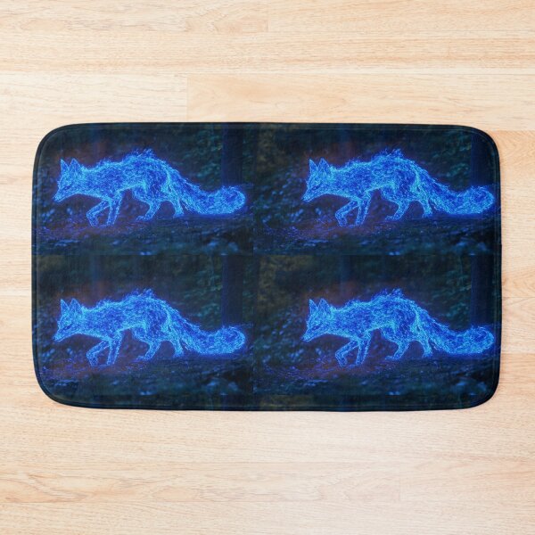 Item preview, Fox Spirit in a Mystical Blue Energy Glow designed and sold by Amr Siam.