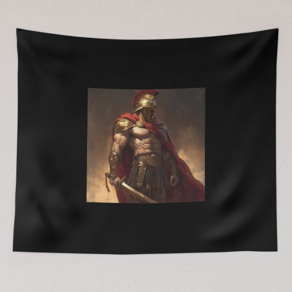Item preview, Ancient greek warrior spartan designed and sold by SMARTKIT  DESIGNAGENCY.