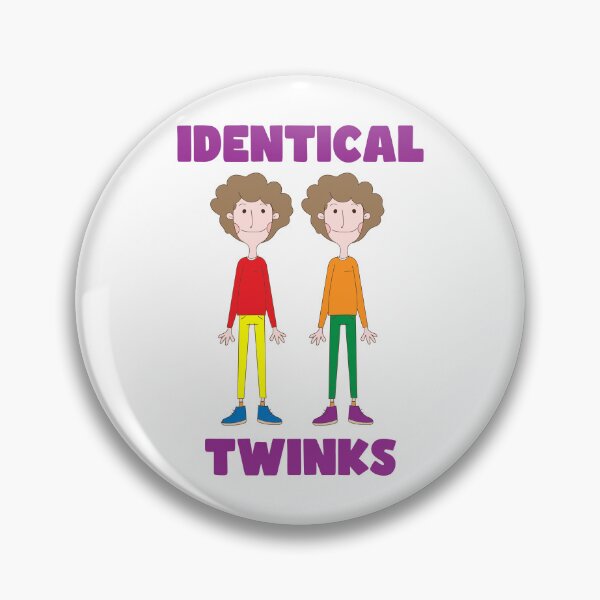 Item preview, Identical Twinks – Funny LGBTQ+ Pun T-Shirt designed and sold by Donsean22.