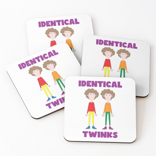 Item preview, Identical Twinks – Funny LGBTQ+ Pun T-Shirt designed and sold by Donsean22.