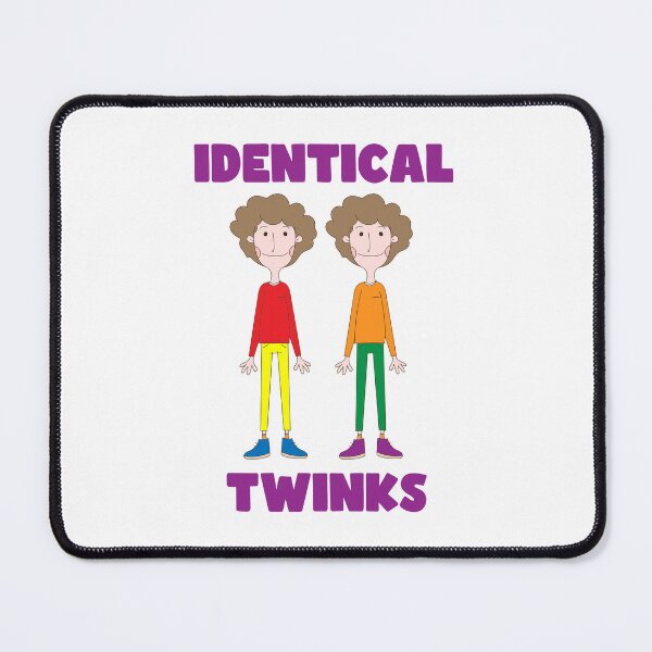 Item preview, Identical Twinks – Funny LGBTQ+ Pun T-Shirt designed and sold by Donsean22.