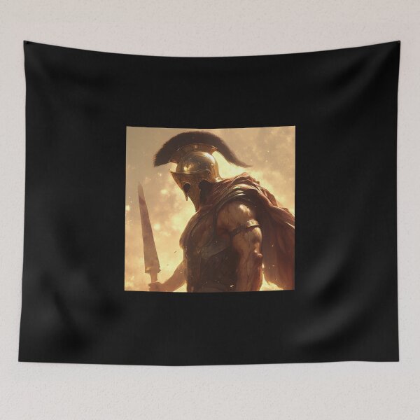 Item preview, Ancient greek warrior spartan designed and sold by SMARTKIT  DESIGNAGENCY.