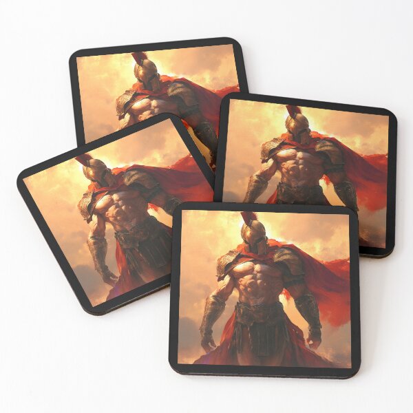 Item preview, Ancient greek warrior spartan designed and sold by SMARTKIT  DESIGNAGENCY.