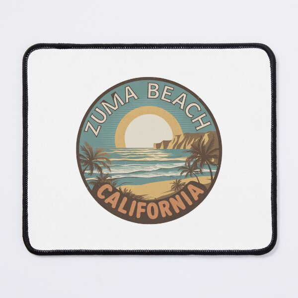 Item preview, Zuma Beach California - Tropical Sunset Bliss designed and sold by CircinusStore.