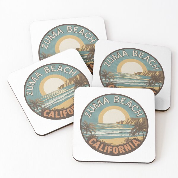 Item preview, Zuma Beach California - Tropical Sunset Bliss designed and sold by CircinusStore.
