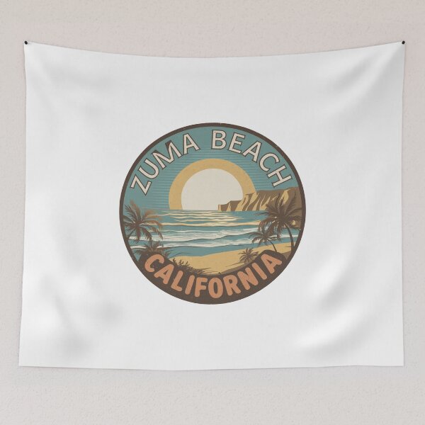 Item preview, Zuma Beach California - Tropical Sunset Bliss designed and sold by CircinusStore.