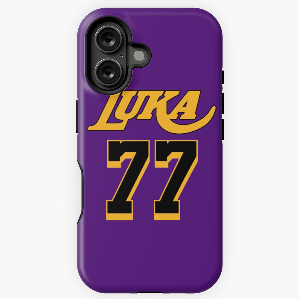 Luka Doncic 77 Los Angeles Purple Jersey Baby One-Piece