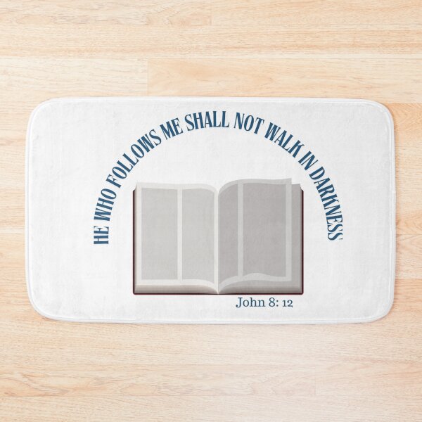 Item preview, HE WHO FOLLOWS ME SHALL NOT SEE DARKNESS designed and sold by Dimamzo12.
