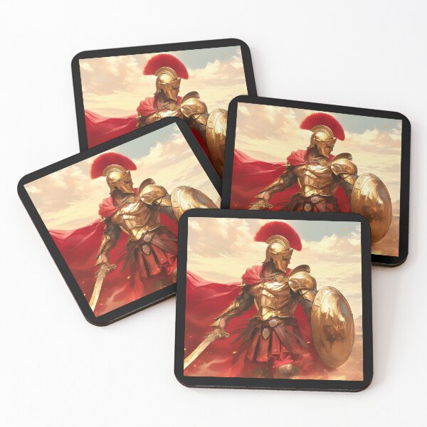 Item preview, Ancient greek warrior spartan designed and sold by SMARTKIT  DESIGNAGENCY.