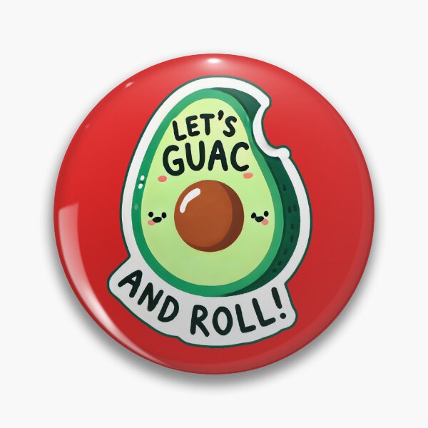 Item preview, "Let’s Guac and Roll: Fun Art" designed and sold by AdelkoDesigns.
