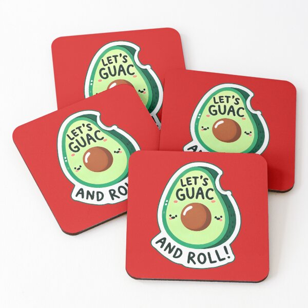 Item preview, "Let’s Guac and Roll: Fun Art" designed and sold by AmvaDesigns.