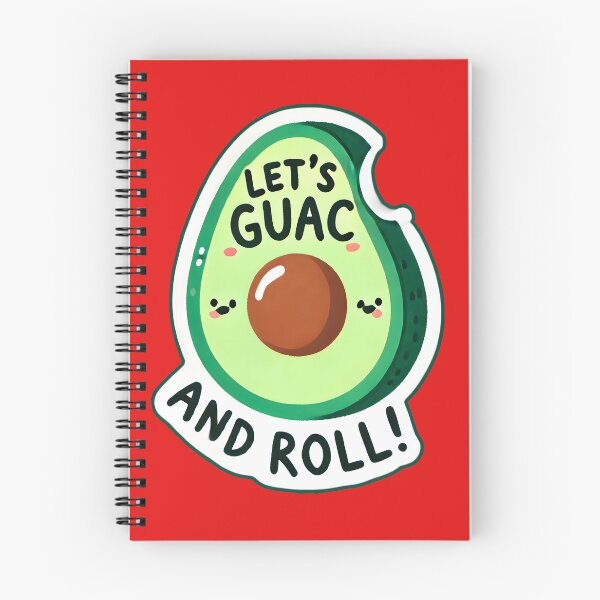 Item preview, "Let’s Guac and Roll: Fun Art" designed and sold by AdelkoDesigns.