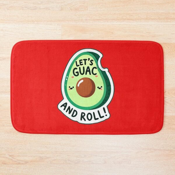 Item preview, "Let’s Guac and Roll: Fun Art" designed and sold by AmvaDesigns.