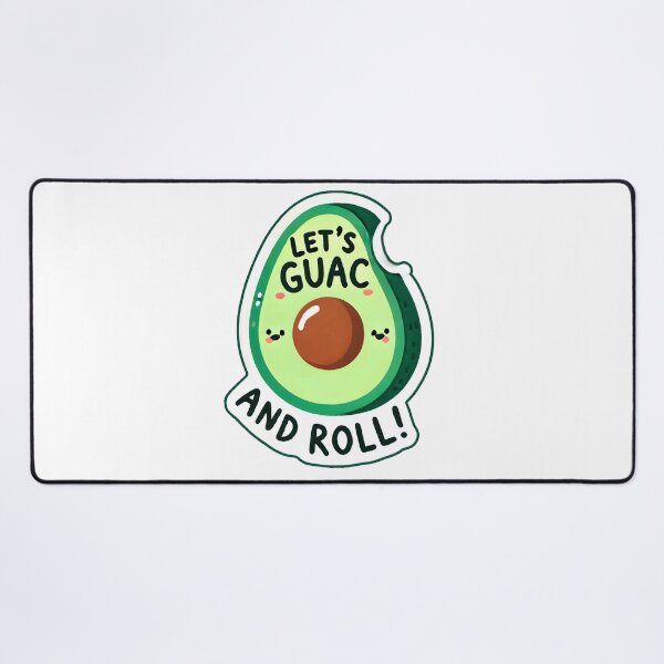 Item preview, "Let’s Guac and Roll: Fun Art" designed and sold by AdelkoDesigns.