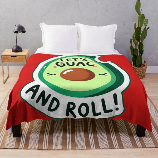 Item preview, "Let’s Guac and Roll: Fun Art" designed and sold by AdelkoDesigns.